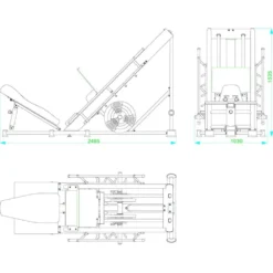 F2G Leg Press -ActiveGear Store dkn technology f2g leg press 4
