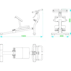 F2G Stretch Bench -ActiveGear Store dkn technology f2g stretch bench 4