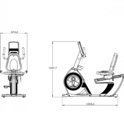 RB-5 Recumbent Bike -ActiveGear Store dkn technology rb 5 recumbent bike 5