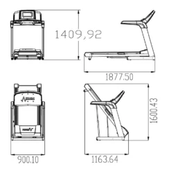 RoadRun I Treadmill -ActiveGear Store dkn technology roadrun i treadmill 8