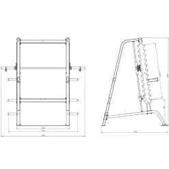 Smith Peck Deck / Pulley Multifunctional Machine -ActiveGear Store dkn technology smith peck deck pulley multifunctional machine 2