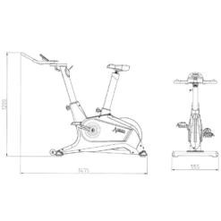X-Motion II Indoor Bike -ActiveGear Store dkn technology x motion ii indoor bike 10