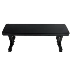 Flat Steel Bench 121x49x47cm -ActiveGear Store gladiatorfit flat steel bench 121x49x47cm 5