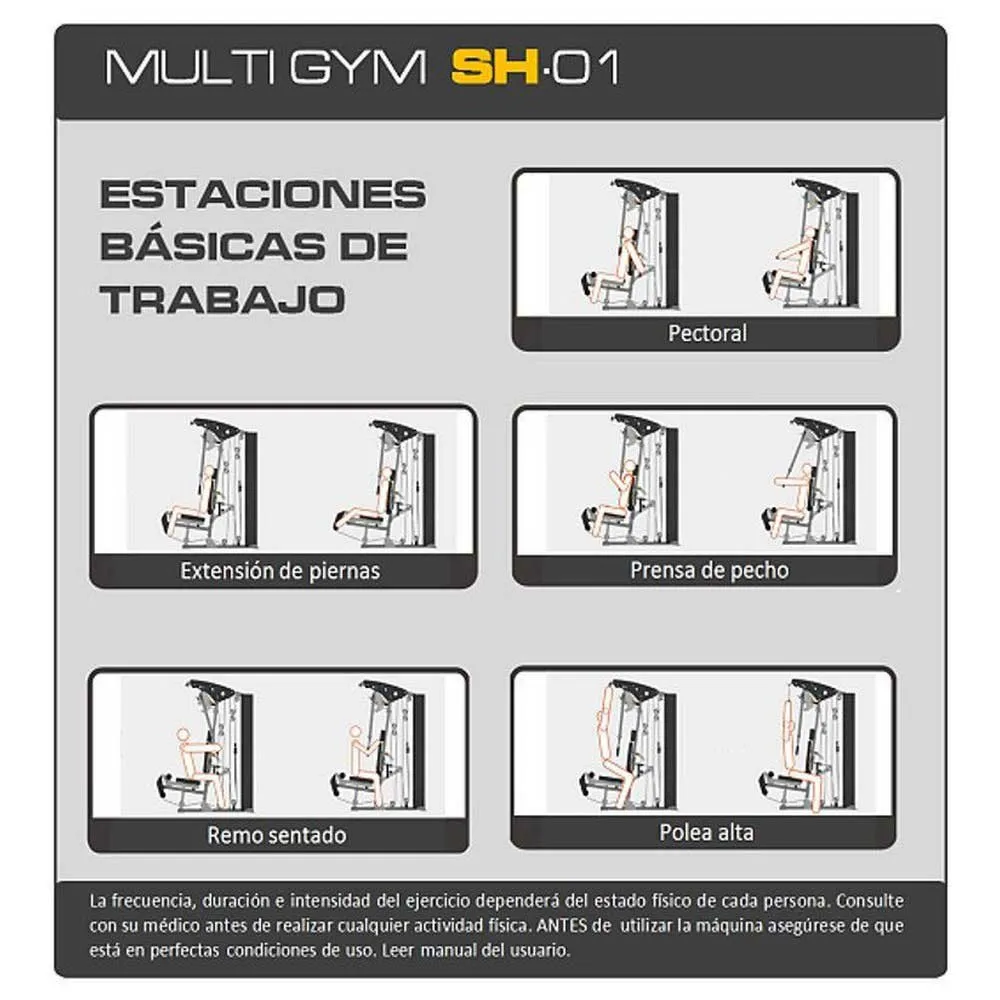 Salter SH-01 Multi-Gym 2 Salter SH-01 Multi-Gym - Image 2