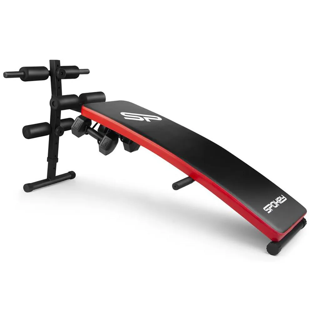 Spokey Spartan Weight Bench 2x1.5 Kg Dumbbells 2 Spokey Spartan Weight Bench 2x1.5 Kg Dumbbells - Image 2