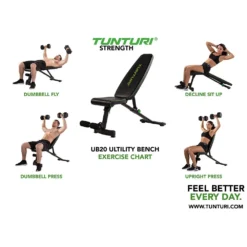 Tunturi UB20 Weight Bench 11 Tunturi UB20 Weight Bench -ActiveGear Store tunturi ub20 weight bench 2