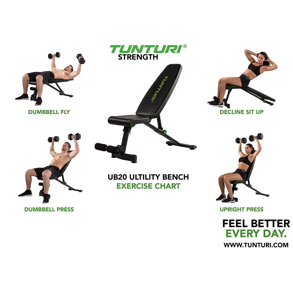 Tunturi UB20 Weight Bench 3 Tunturi UB20 Weight Bench - Image 3