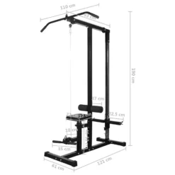 VIDAXL Power Towerbarbell And Dumbbell Set 60.5Kg -ActiveGear Store vidaxl power towerbarbell and dumbbell set 60.5kg 3