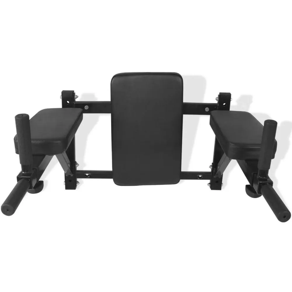 VIDAXL Wall-Mounted Fitness Dip Station 2 VIDAXL Wall-Mounted Fitness Dip Station - Image 2