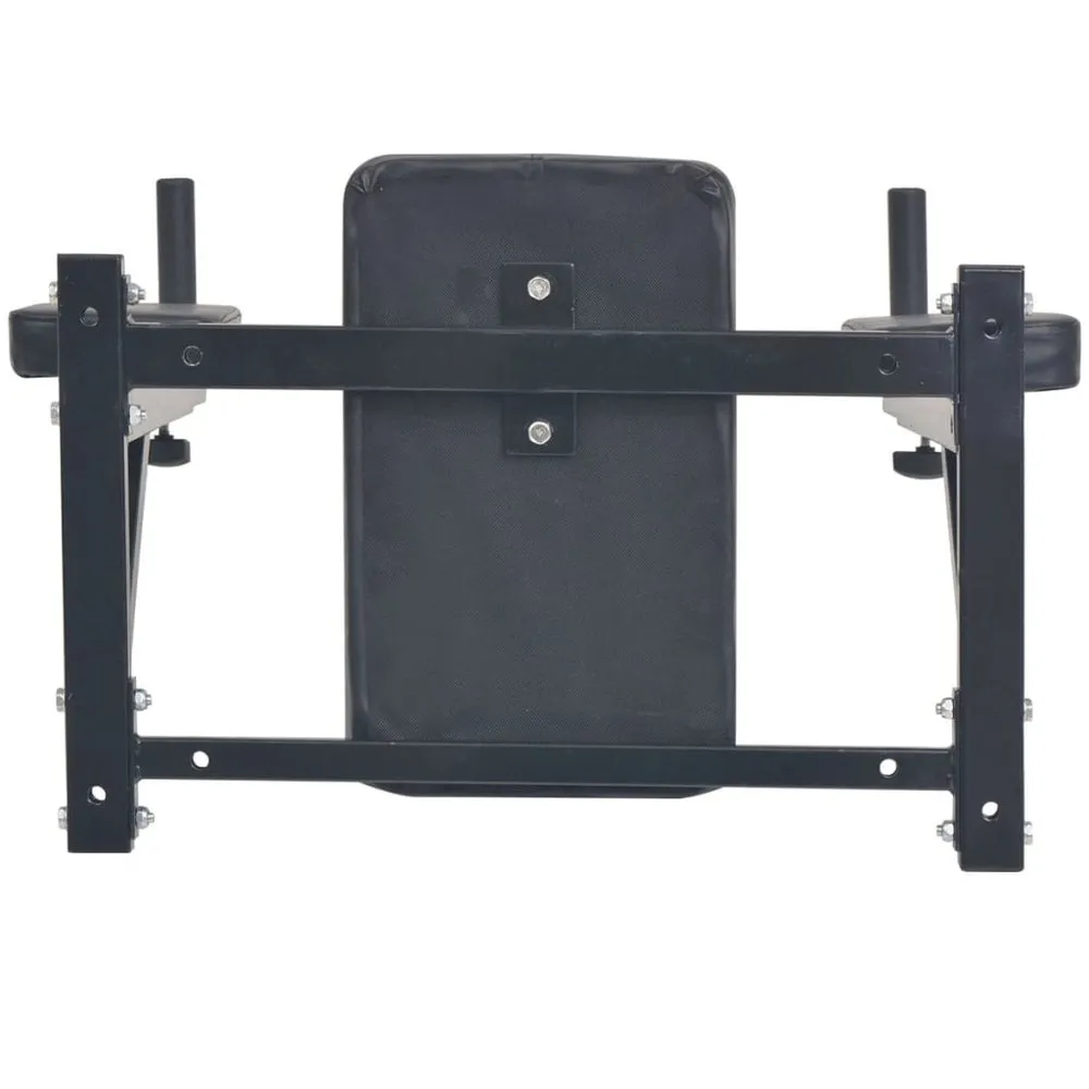 VIDAXL Wall-Mounted Fitness Dip Station 5 VIDAXL Wall-Mounted Fitness Dip Station - Image 5