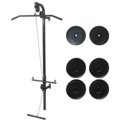 VIDAXL Wall-Mounted Power Towerweight Plates 40kg