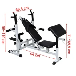 VIDAXL Weight Multi Bench -ActiveGear Store vidaxl weight multi bench 5