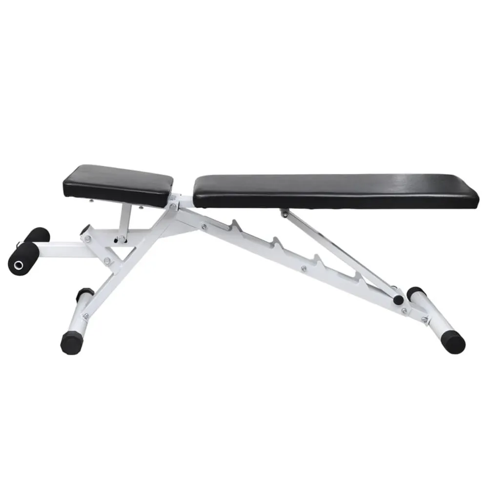 VIDAXL Workout Bench With Barbell Dumbbell Set 60,5kg 4 VIDAXL Workout Bench With Barbell Dumbbell Set 60,5kg - Image 4
