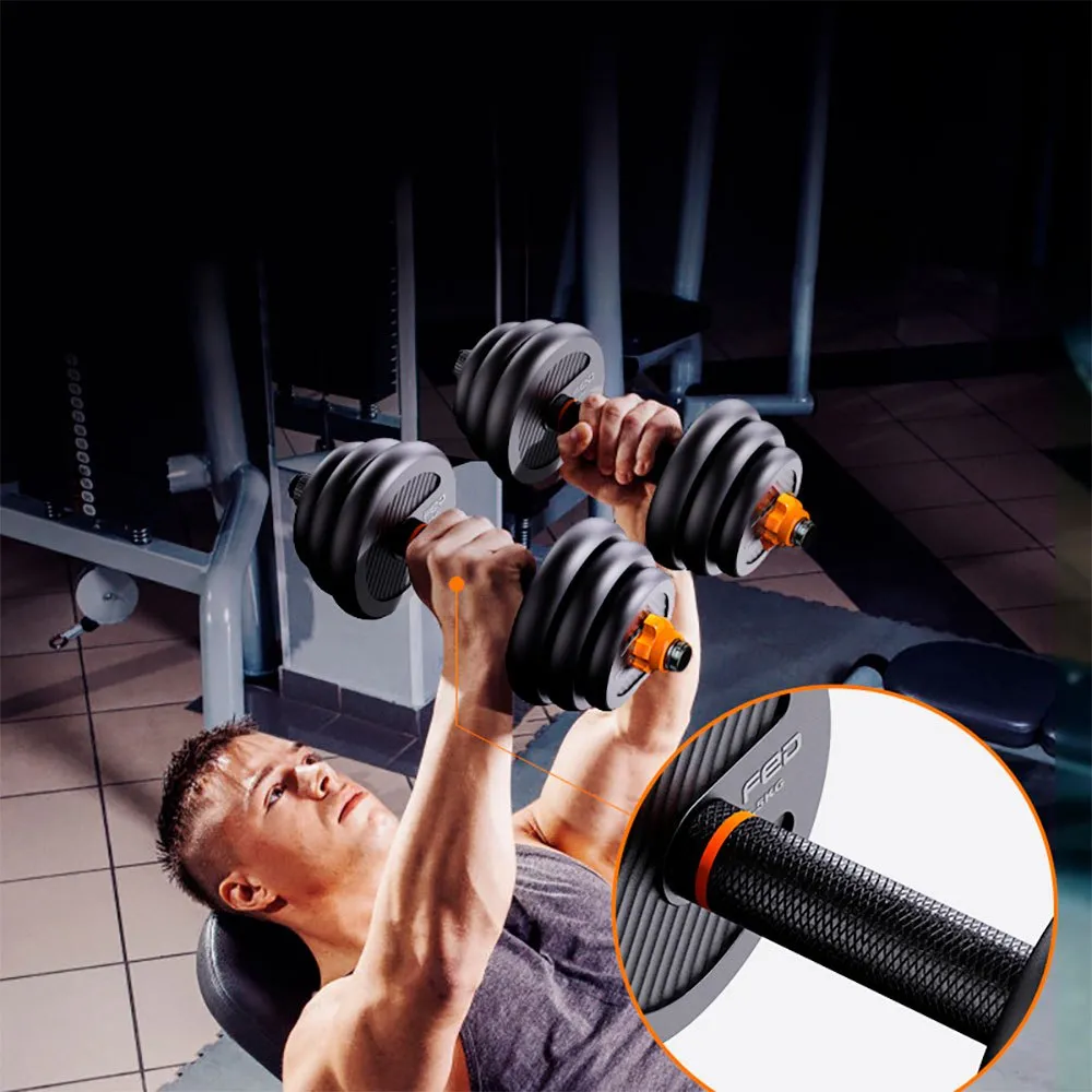 Xiaomi Dumbbell+Barbell+Kettlebell Kit+Sensor 20kg 7 Xiaomi Dumbbell+Barbell+Kettlebell Kit+Sensor 20kg - Image 7